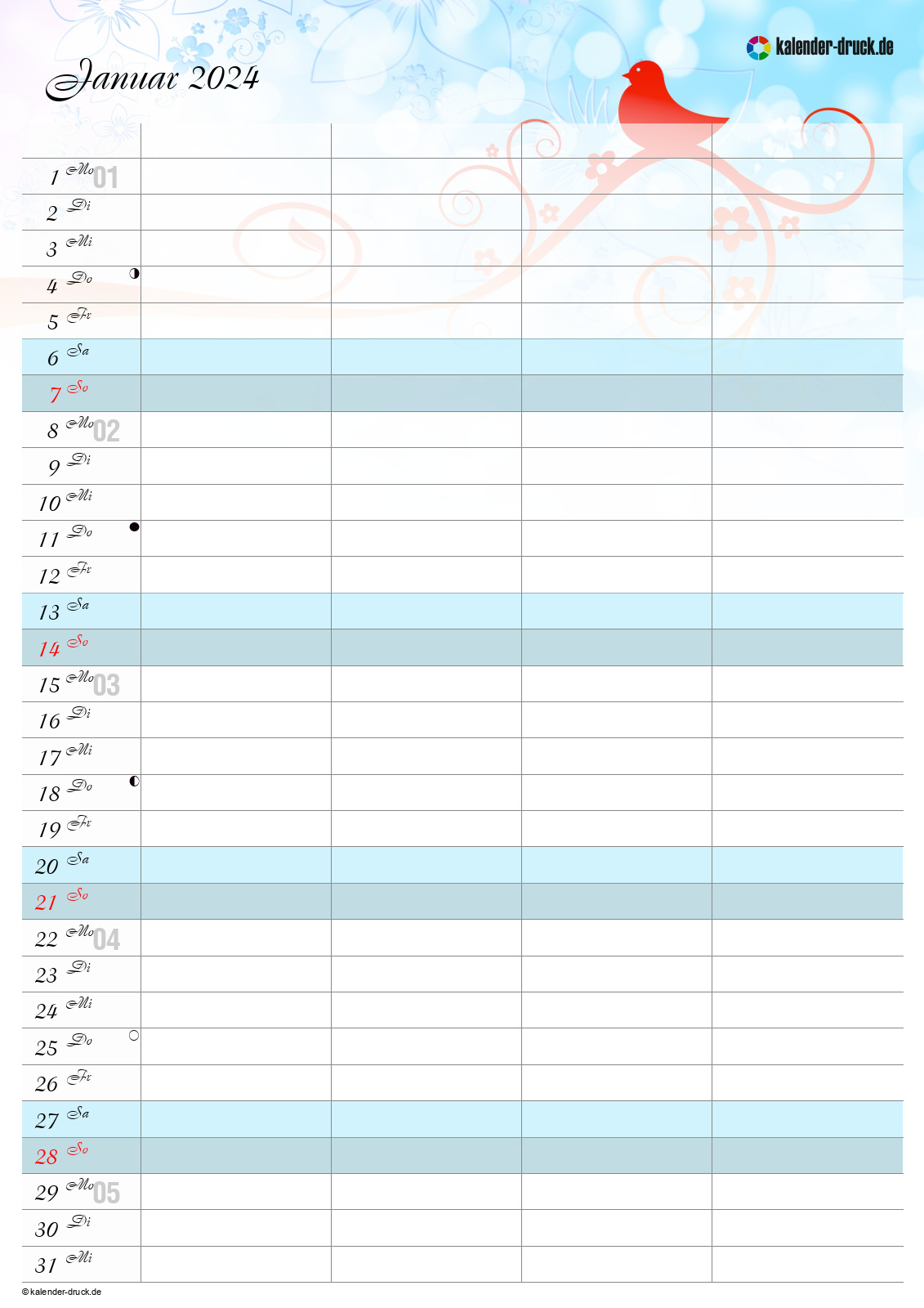 Organizer 2024 - Kalender jetzt günstig bei  bestellen